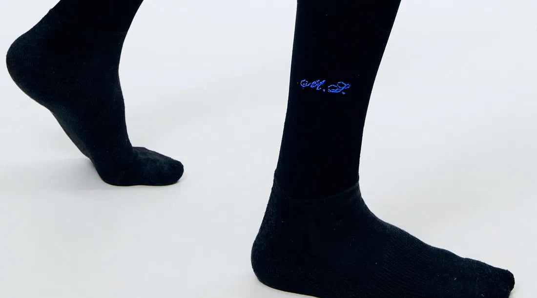 Personalizza le tue calze pregiate ricamando le iniziali