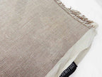 Dettaglio - Sciarpe primaverili estive - sciarpa foulard in cotone color sabbia a righe