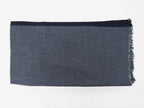 Stesa - Sciarpe primaverili estive - sciarpa foulard blu in cotone  a righe