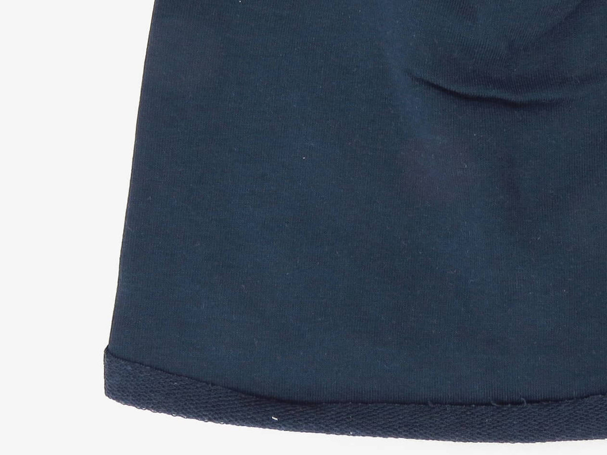 dettaglio Blu - Pepper - Berretto bimbo e ragazzo in cotone