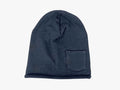 Blu - Pocket - berretto bimbo e ragazzo in cotone con taschino