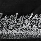 Poncho con motivo floreale - Colombo Milano 1911 - dettaglio