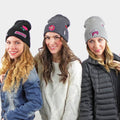 Cappello "beanie" con scritte e ricami - Colombo Milano 1911 - indossato