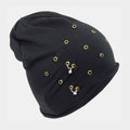 Cappello con piercing di strass e interno in pile - Colombo Milano 1911