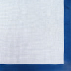 Variante quadretti piccoli - Scozia - fazzoletto di cotone da uomo con quadretti blu royal