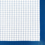 Variante quadretti grandi - Scozia - fazzoletto di cotone da uomo con quadretti blu royal