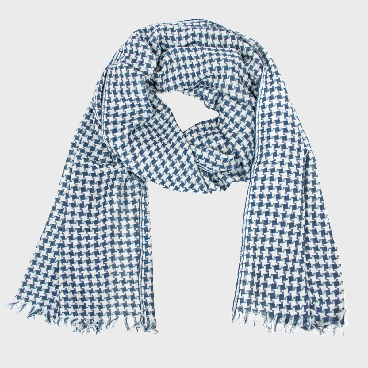 Sciarpa leggera - pashmina pied de poule