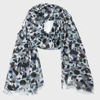 Sciarpa leggera - pashmina stampa multicolor - carta da zucchero