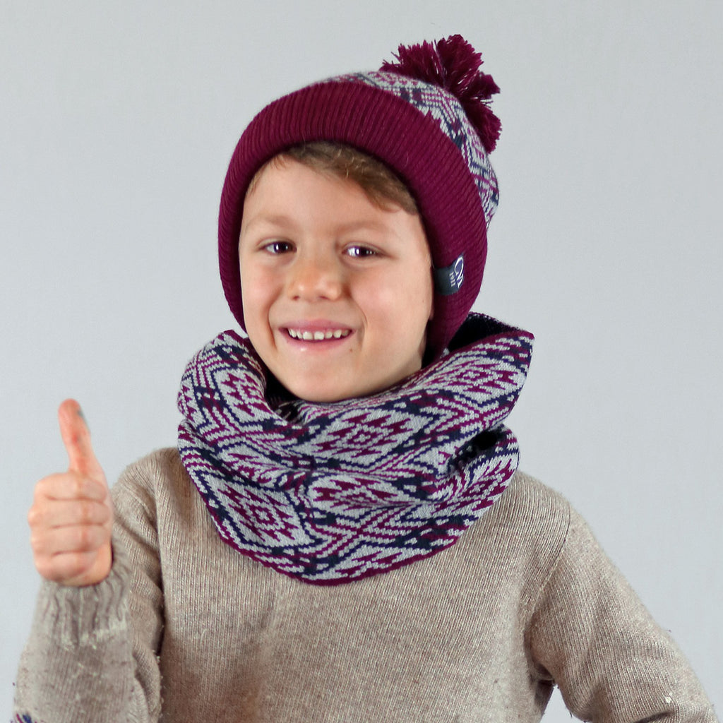 Set bimbo geometrico jacquard - 8/14a