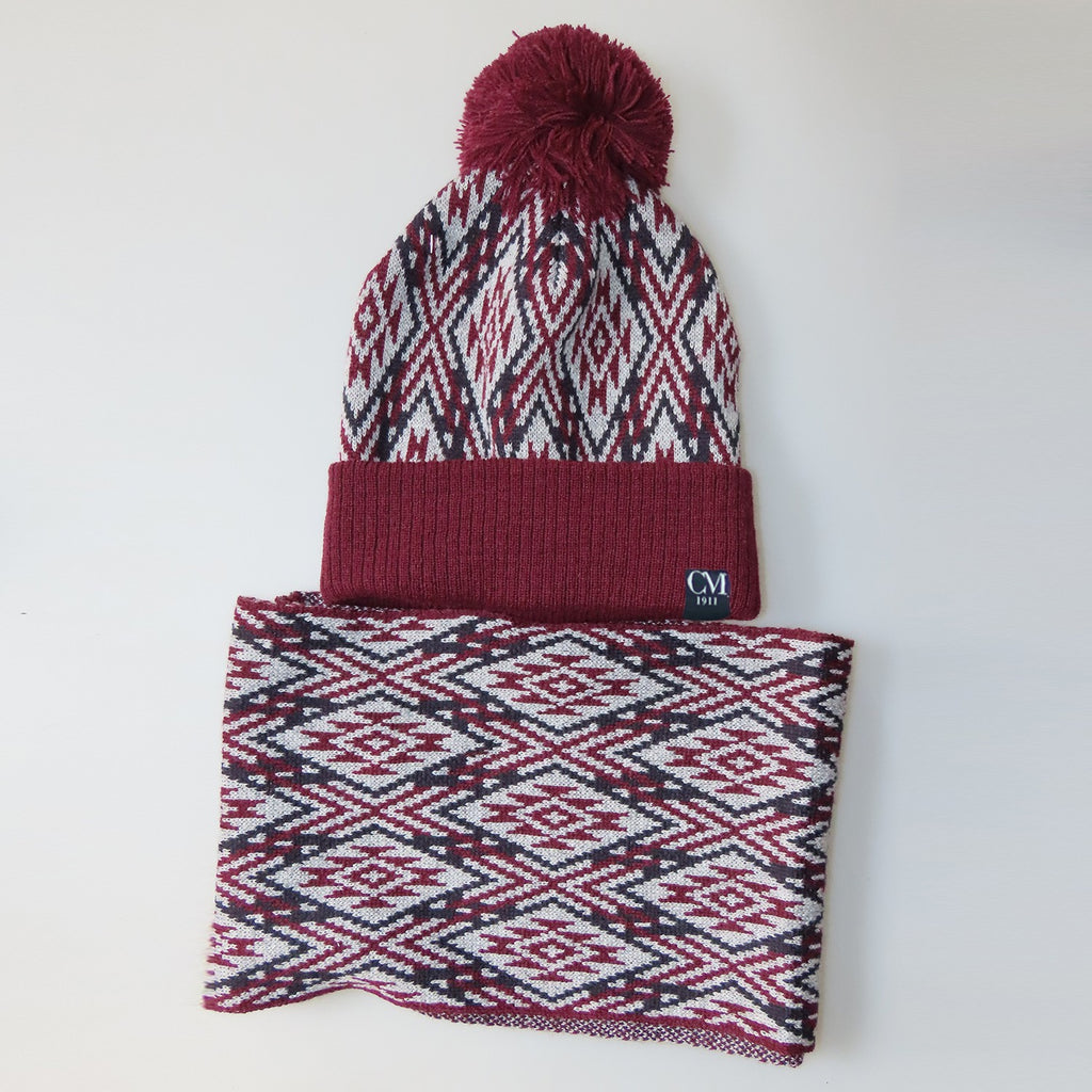 Set bimbo geometrico jacquard - 8/14a