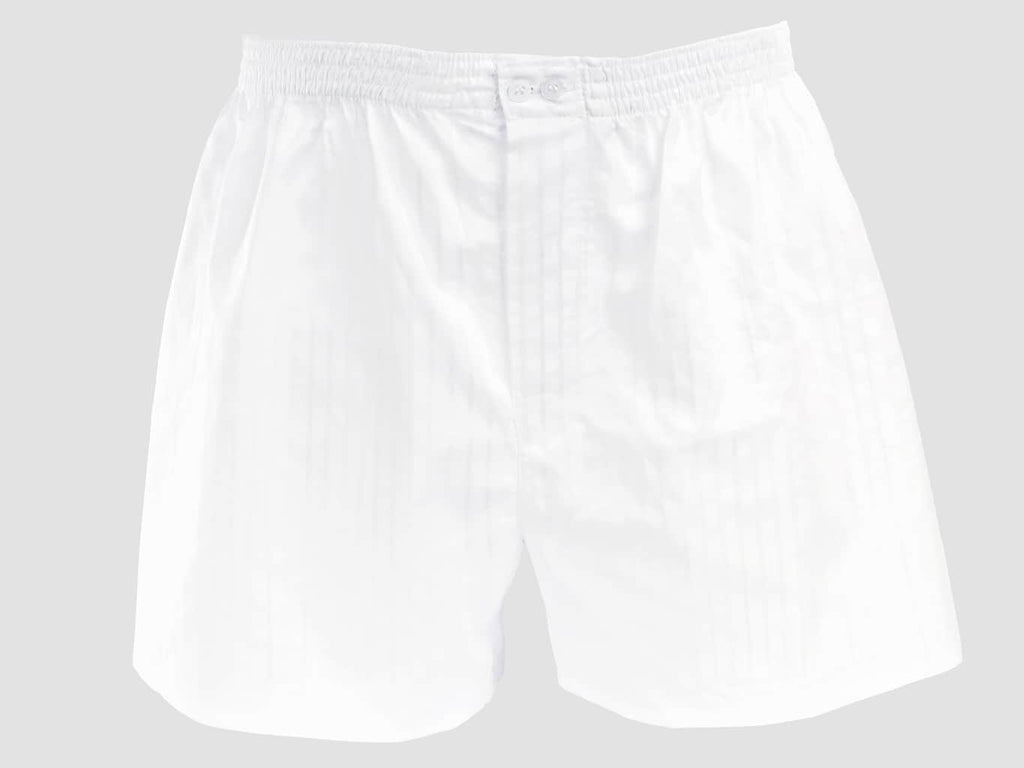 Modello - Kent - Boxer da uomo in cotone bianchi taglie forti Pack 4+1 omaggio