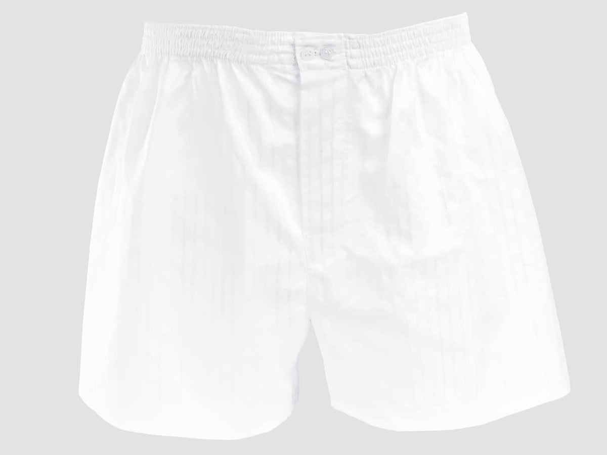 Modello - Kent - Boxer da uomo in cotone bianchi taglie forti Pack 4+1 omaggio