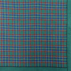 Variante verde - Scozia - fazzoletto di cotone da uomo a fantasia scozzese