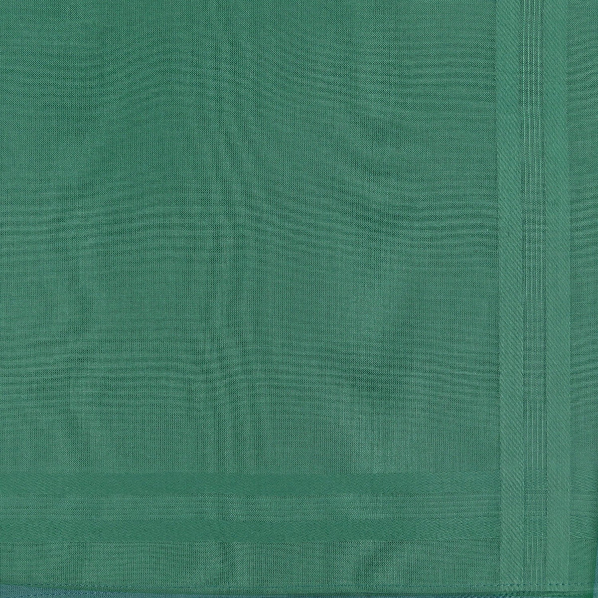 Variante verde - Pastello - fazzoletto di cotone da uomo tinta unita
