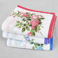 Varianti - Virginia - fazzoletti di cotone da donna con fantasia di rose