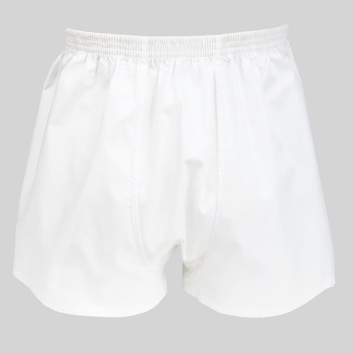 Boxer da uomo bianco in popeline - 100%cotone - tg 3(S) retro