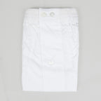 Boxer da uomo bianco in popeline - 100%cotone - tg 3(S) piegato