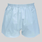 Boxer da uomo azzurro in popeline - 100%cotone - tg 3(S) retro