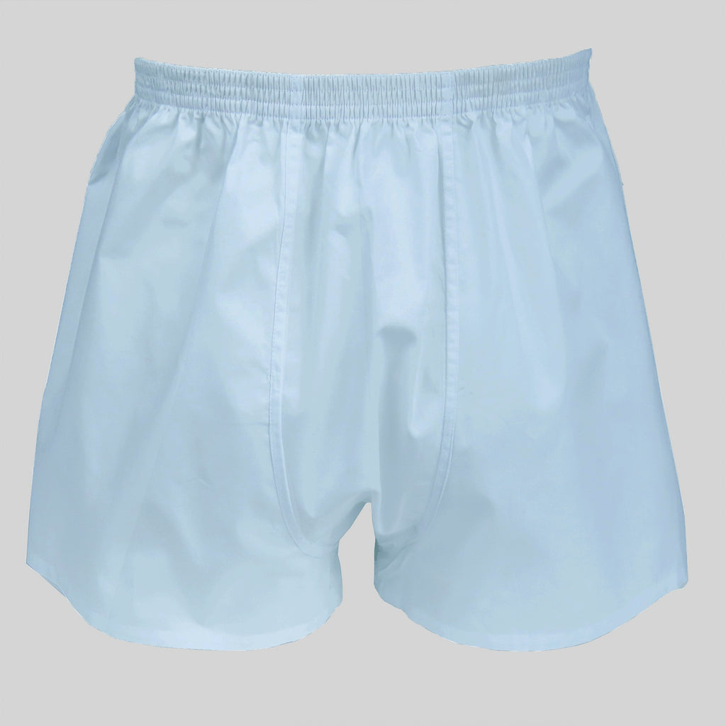 Pack da 4 Boxer bianchi e azzurri - 100%cotone - tg 3(S) retro azzurri