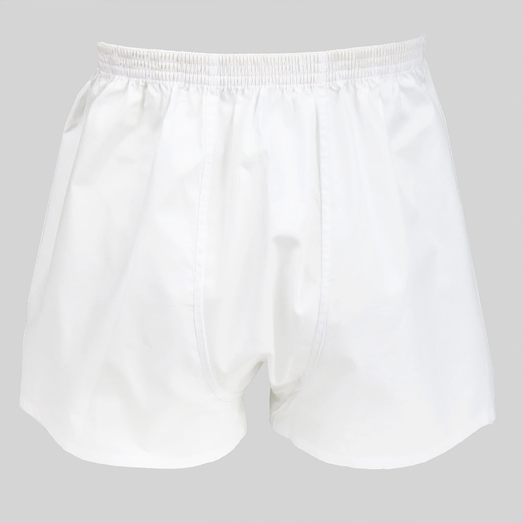 Pack da 4 Boxer bianchi e azzurri - 100%cotone - tg 3(S) retro bianco
