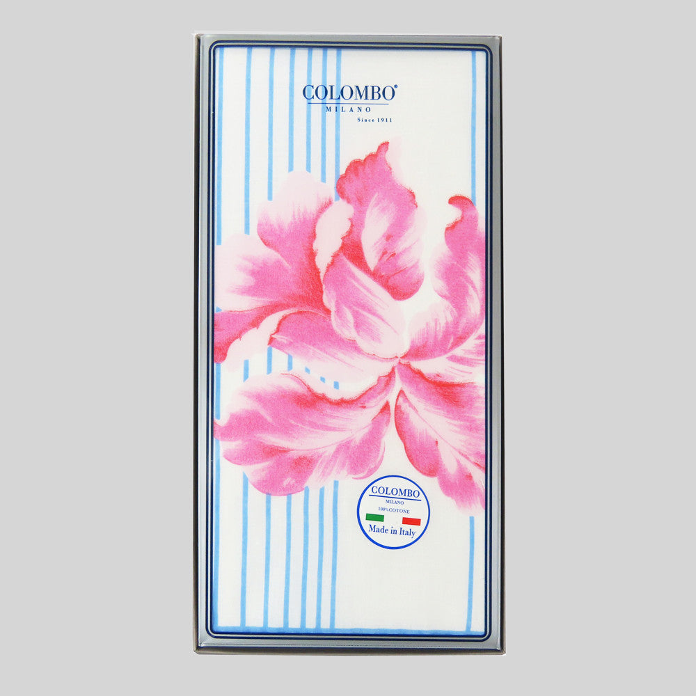 Simona - scatola frontale - fazzoletto da donna made in italy