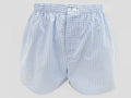 Modello -Boxer da uomo a quadretti celesti - taglie forti 100% cotone
