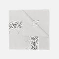 Bandana grigia “PAISLEY” con stampa cachemire