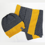 Cappello e sciarpa bimbo patchwork - 6/11a