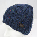 Cappello uomo a trecce lana filato bottonato