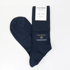 Calza sanitaria corta in filo di scozia - Colombo milano 1911 blu