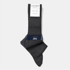 Calze lunghe in lana fine elasticizzata - Colombo Milano 1911 - antracite