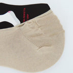 Calze invisibili salvapiede con grip color carne dettaglio
