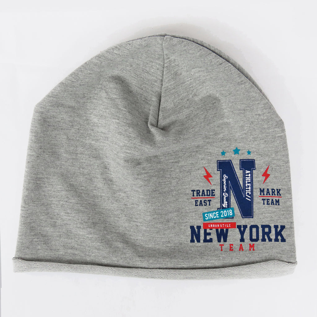 Owen - cappello con stampa NY varie taglie grigio