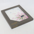 Grazia dozzina- 12 fazzoletti con mazzi di campanule