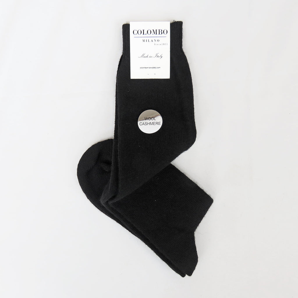 Calze da donna lunghe in caldo Cashmere nere