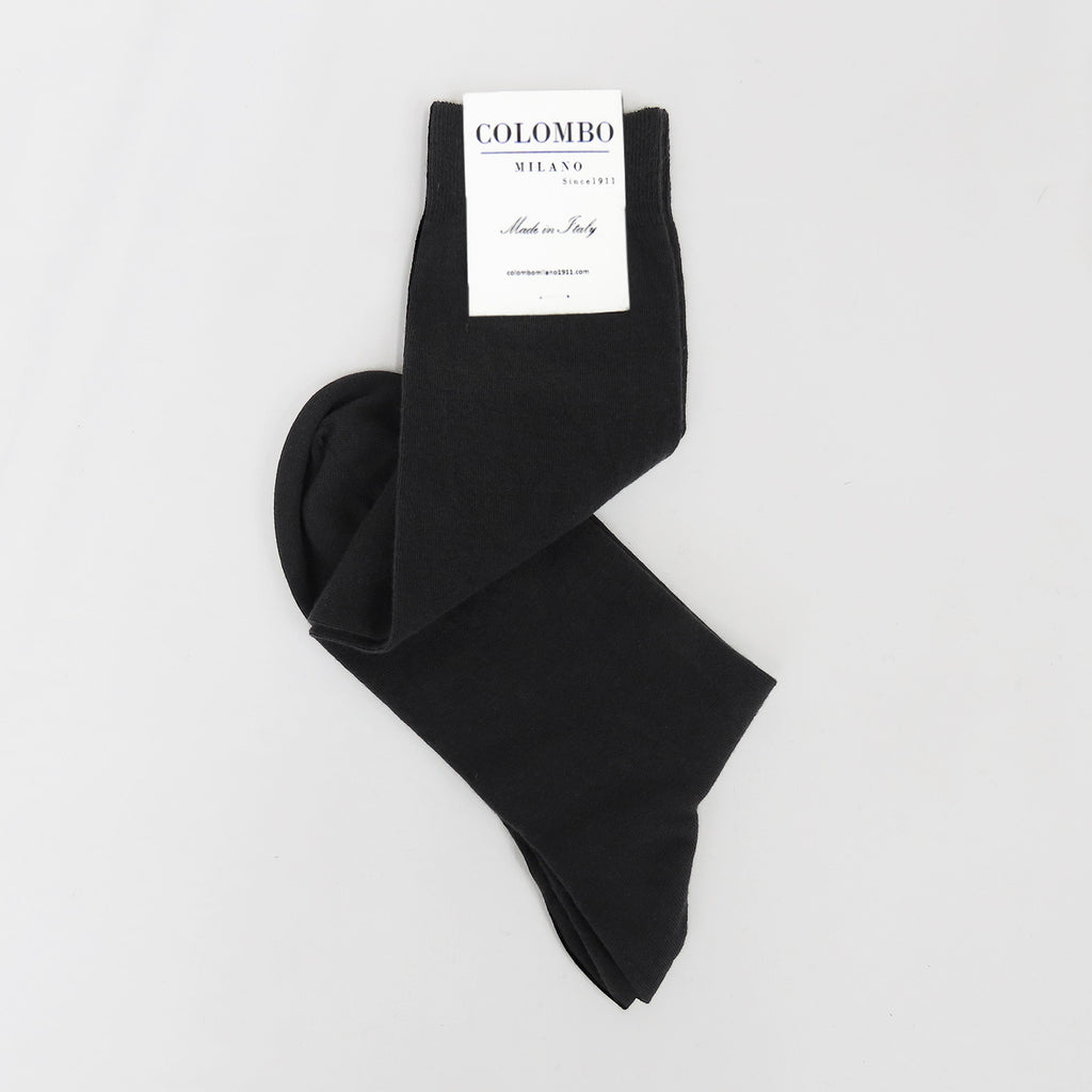 Calze da donna lunghe in caldo cotone extra morbido nere