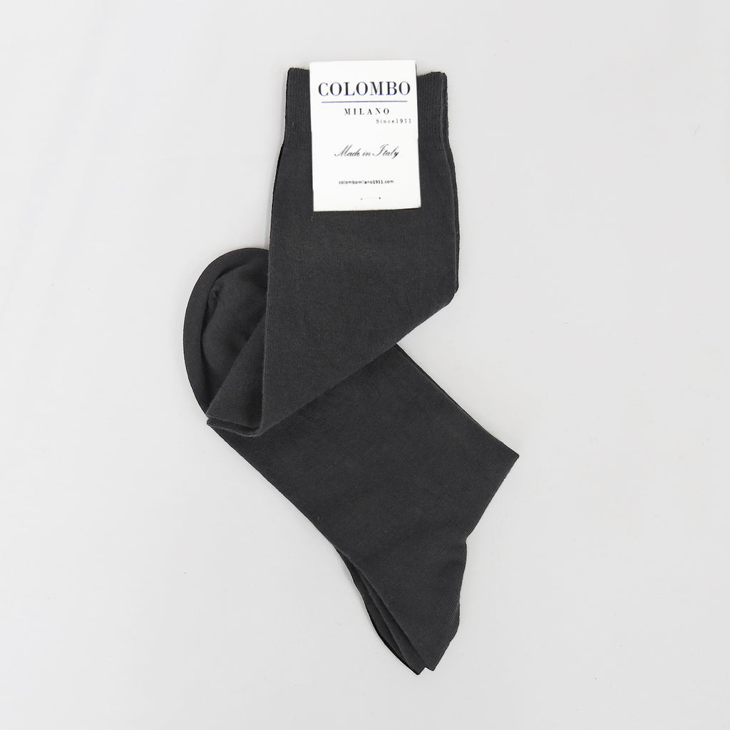 Calze da donna lunghe in caldo cotone extra morbido antracite