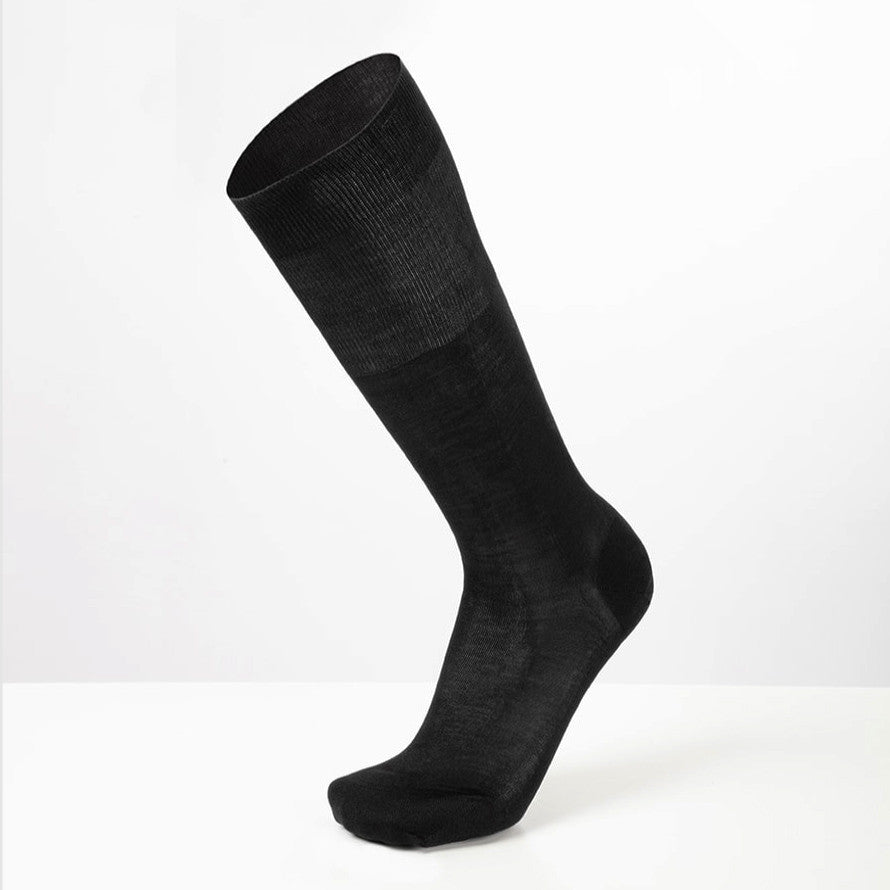 Calze lunghe nere 100% SETA