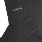 Calze lunghe nere 100% SETA  con iniziali Ricamate