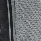 Sciarpa in viscosa jacquard con lurex in scatola