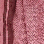 Sciarpa in viscosa jacquard con lurex in scatola
