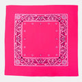 Bandana colorata “PAISLEY” con stampa cachemire - fucsia