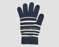 Blu - guanti magici uomo - guanti elasticizzati touchscreen rigati