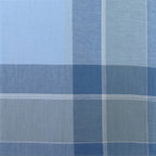 Variante azzurra - Dark - fazzoletto di cotone da uomo scuro