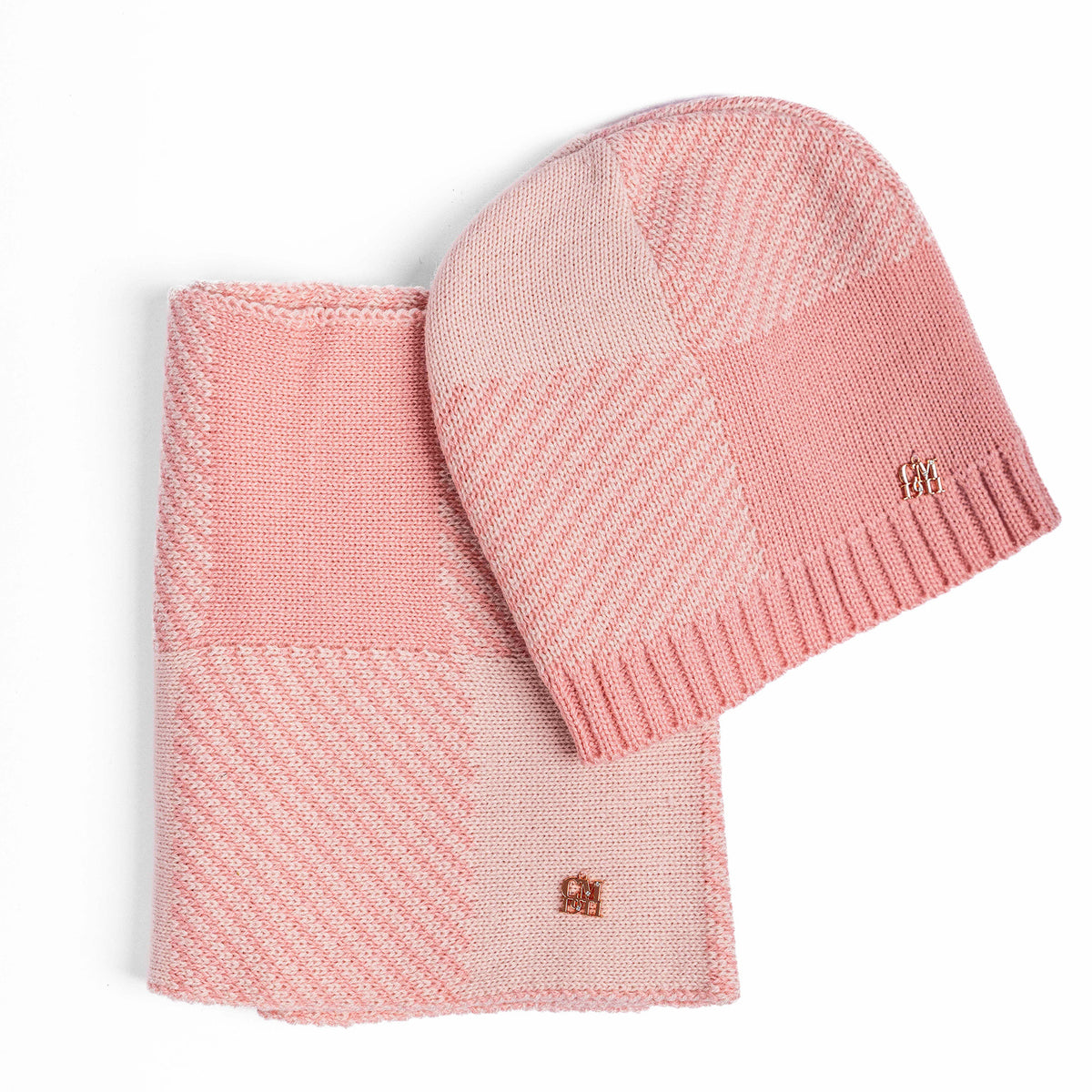 Set bambina patchwork rosa - 3/6a