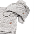 Set bambina grigio con lurex - 6/24m dettaglio