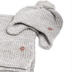 Set bambina grigio con lurex - 6/24m dettaglio