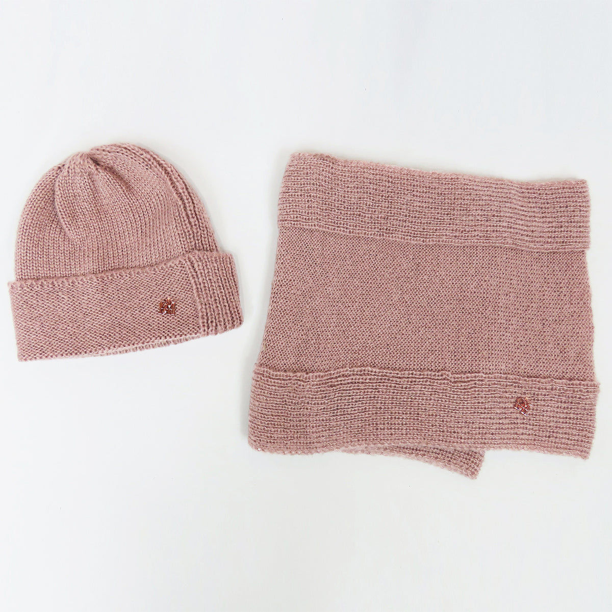 Set bambina mordido rosa antico - 6/10a