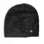 Cappello e sciarpa ad anello nero pelosi - cappello