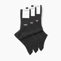 PACK 3 paia Calze lunghe Chiffon filo di scozia antracite